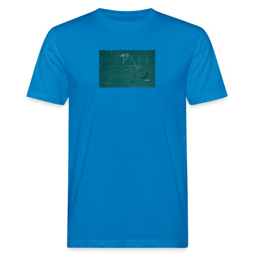Tischtennisplatte mit Flecken und Kratzern - Männer Bio-T-Shirt