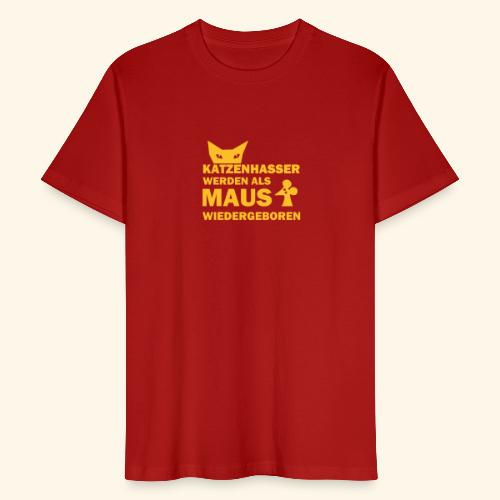katzenhasser - Männer Bio-T-Shirt