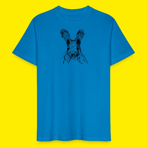 eekhoorn tekening - Mannen Bio-T-shirt
