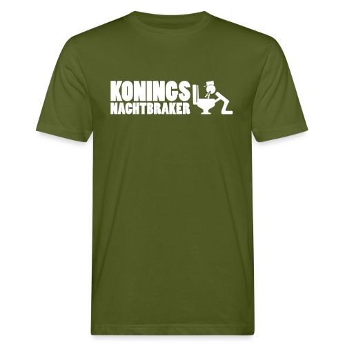 Koningsnachtbraker - Mannen Bio-T-shirt