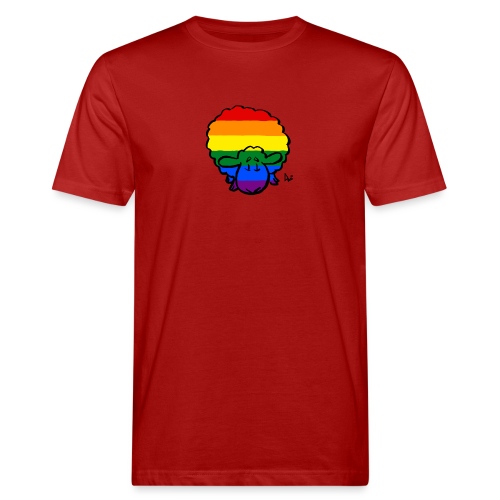 Rainbow Pride Sheep - Ekologisk T-shirt herr