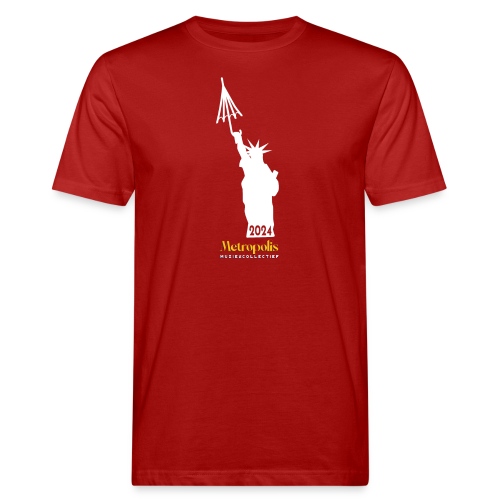 New York Umbrella - Mannen Bio-T-shirt