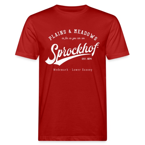 Sprockhof Retrologo - Männer Bio-T-Shirt