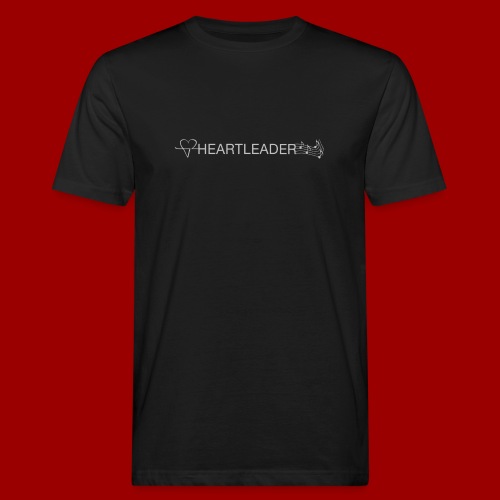 Heartleader Charity (weiss/grau) - Männer Bio-T-Shirt