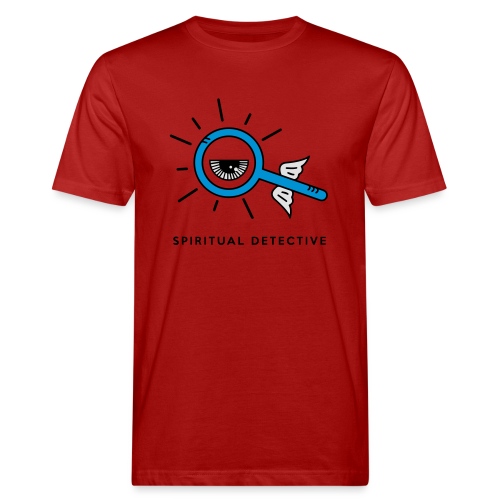 Bolsa Spiritual detective azul - Camiseta ecológica hombre