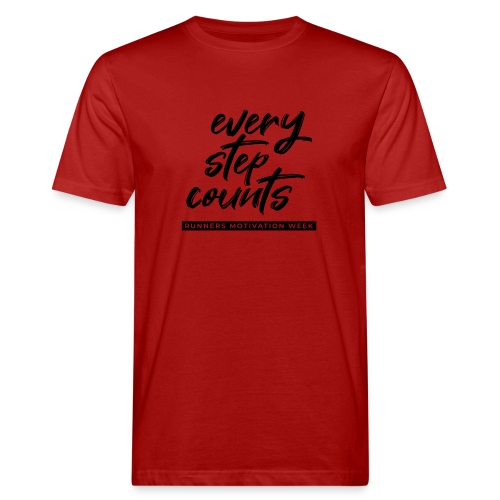 EVERY STEP COUNTS - RMW - Männer Bio-T-Shirt