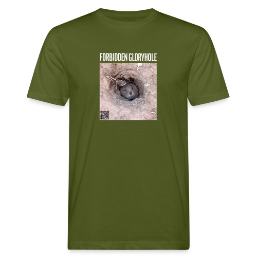 Forbidden Gloryhole - Männer Bio-T-Shirt