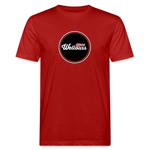 Wellouss Fan T-shirt | Rood - Mannen Bio-T-shirt