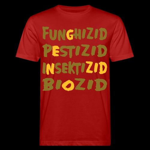 genozid - Männer Bio-T-Shirt