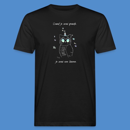 licorneN_fille - T-shirt bio Homme