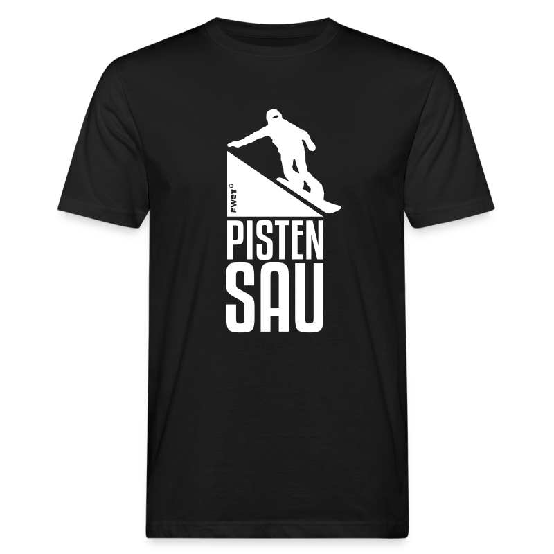 PISTENSAU - Männer Bio-T-Shirt