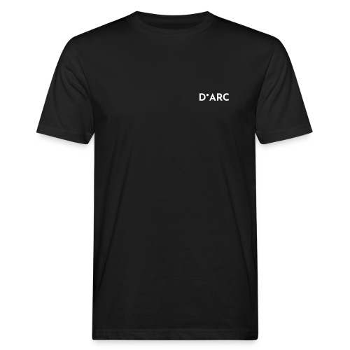 D ARC Logo Textilien Druck Schrift - Männer Bio-T-Shirt