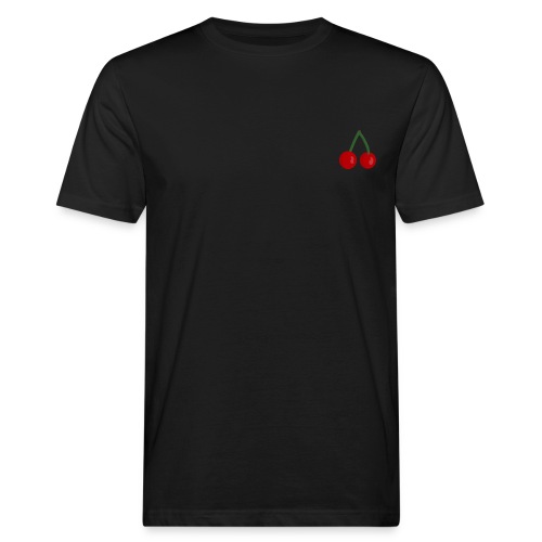 Kirsche - Männer Bio-T-Shirt