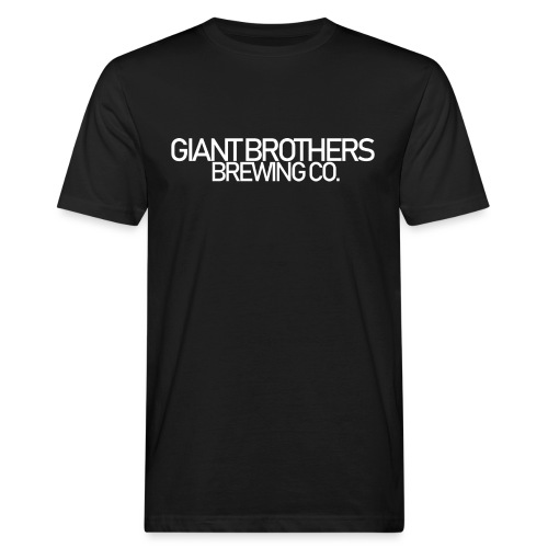 Giant Brothers Brewing co white - Ekologisk T-shirt herr