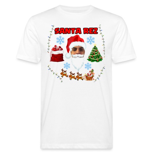 Santa Rez - Miesten luonnonmukainen t-paita
