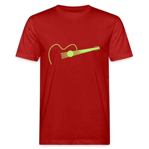 Accoustic Guitar Draw - Männer Bio-T-Shirt