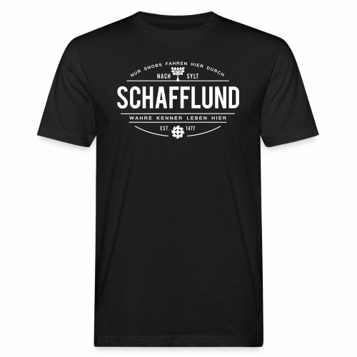 Schafflund - für Kenner 1 - Männer Bio-T-Shirt