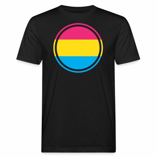 Circle Pan Pride - Männer Bio-T-Shirt