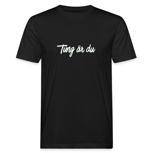tung--ru - Ekologisk T-shirt herr