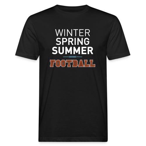 4 Seasons - American Football - Männer Bio-T-Shirt