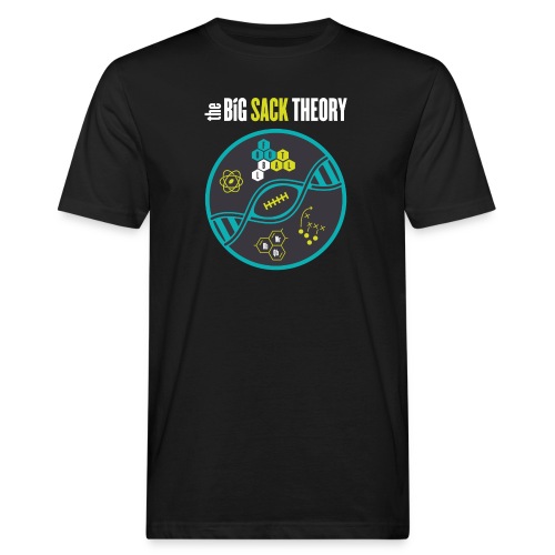 The Big Sack Theory - Männer Bio-T-Shirt