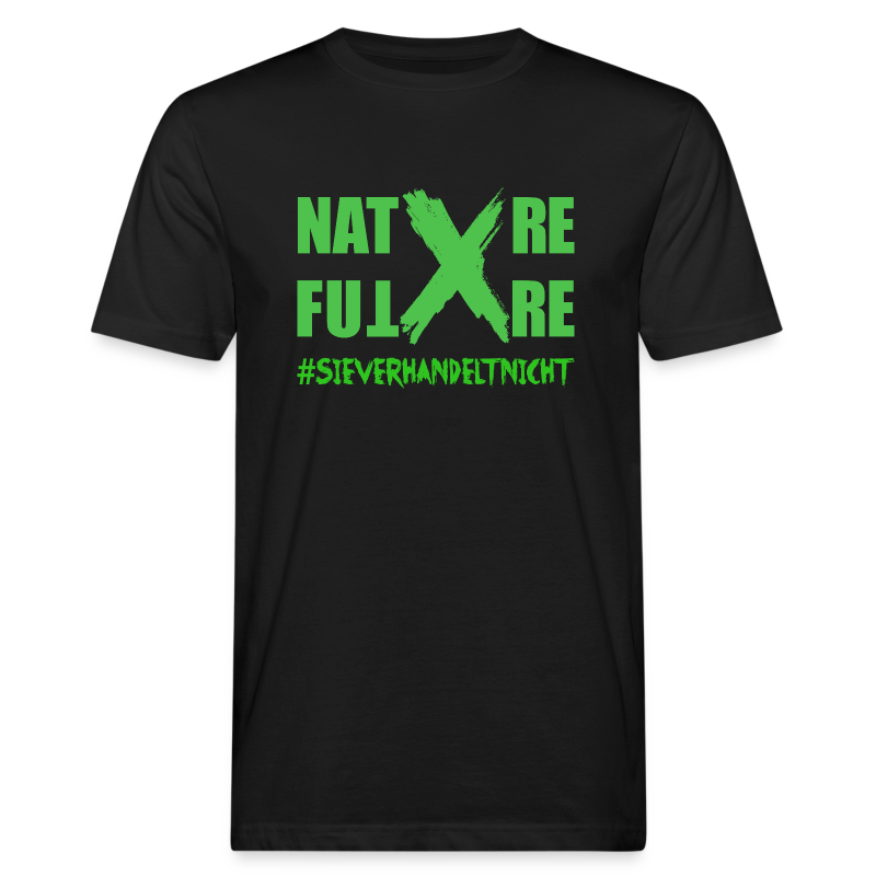 Nature -X-Future #SieVerhandeltNicht - Männer Bio-T-Shirt