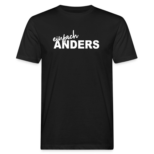 einfach ANDERS - Männer Bio-T-Shirt