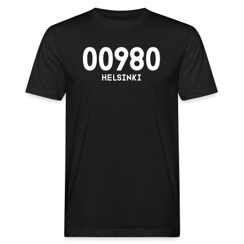 00980 HELSINKI - Miesten luonnonmukainen t-paita