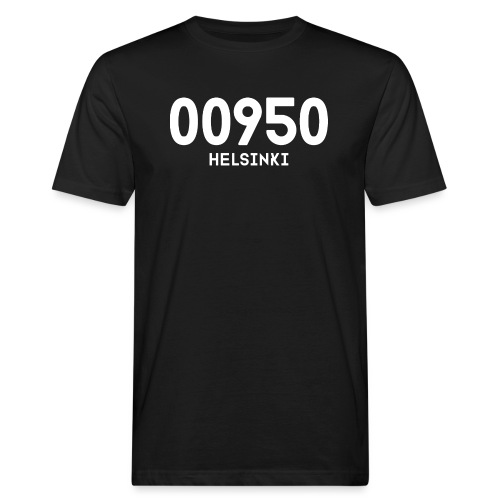 00950 HELSINKI - Miesten luonnonmukainen t-paita