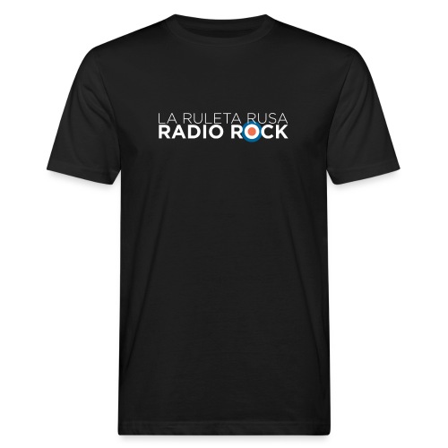 La Ruleta Rusa Radio Rock, Landscape White - Camiseta ecológica hombre