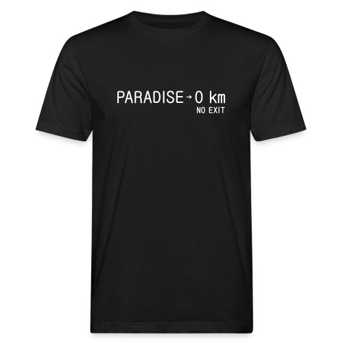 paradise0km - Männer Bio-T-Shirt