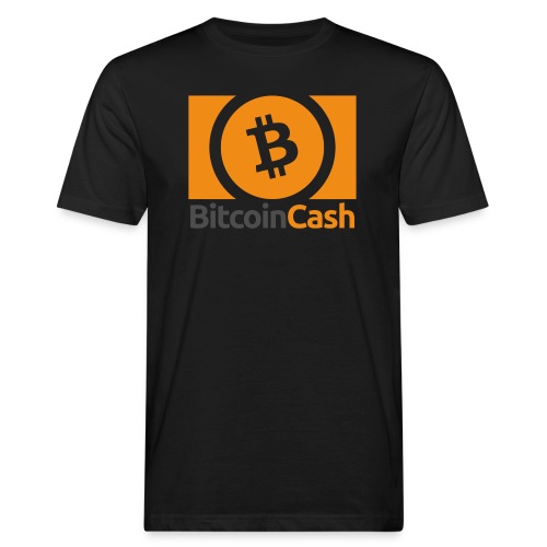 Bitcoin Cash - Miesten luonnonmukainen t-paita
