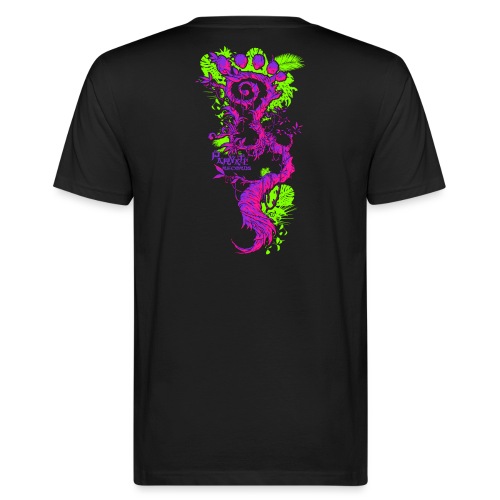 FootMoss purple - Men's Organic T-Shirt
