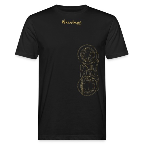 wheelman - T-shirt ecologica da uomo
