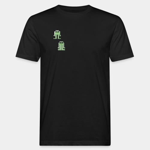 robots in green - Men's Organic T-Shirt