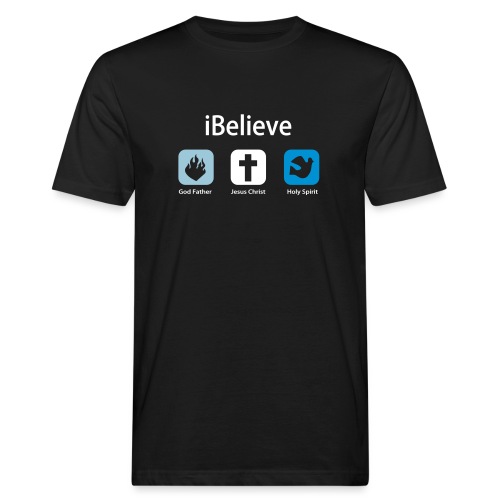 iBelieve - Jesus Shirt (UK) - Männer Bio-T-Shirt