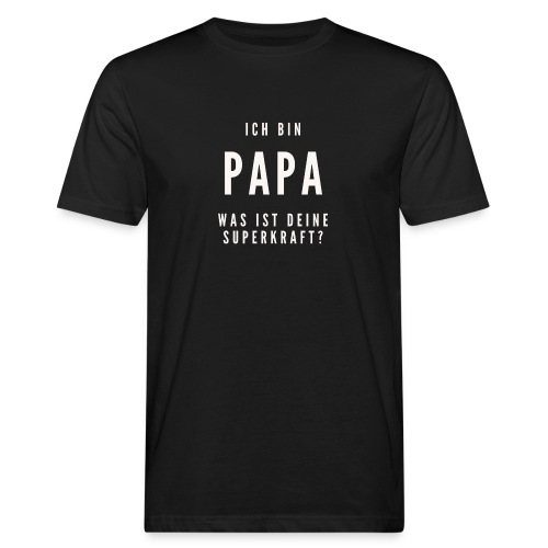 Papa / Vatertag / Geschenk / Bestseller - Männer Bio-T-Shirt