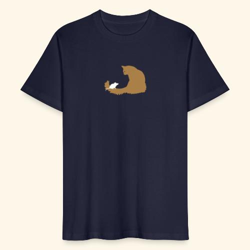 Katze und maus - Männer Bio-T-Shirt