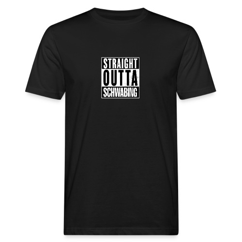 Straight Outta Schwabing.PNG - Männer Bio-T-Shirt