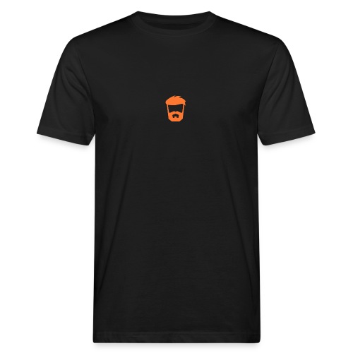 beard orange png - Ekologisk T-shirt herr