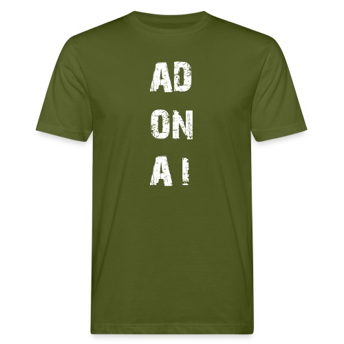 AD ON AI - Männer Bio-T-Shirt