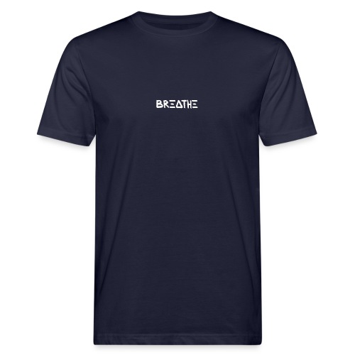 BREATHE | white / weiß - Men's Organic T-Shirt