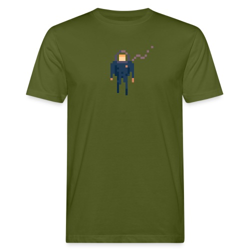 Ziran spaceman logo - Ekologisk T-shirt herr