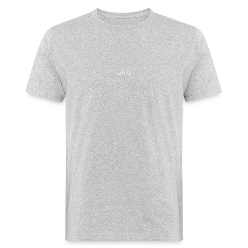 WILD | white / weiß - Men's Organic T-Shirt