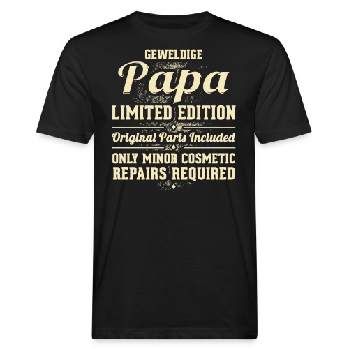 Geweldige Papa - Mannen Bio-T-shirt