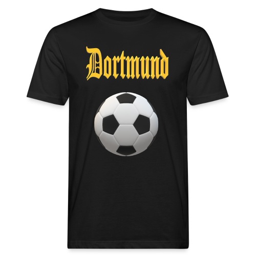Dortmund Fussball Design - Männer Bio-T-Shirt