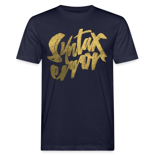Syntax Error - Ekologisk T-shirt herr