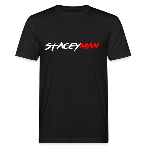staceyman red design - Men's Organic T-Shirt