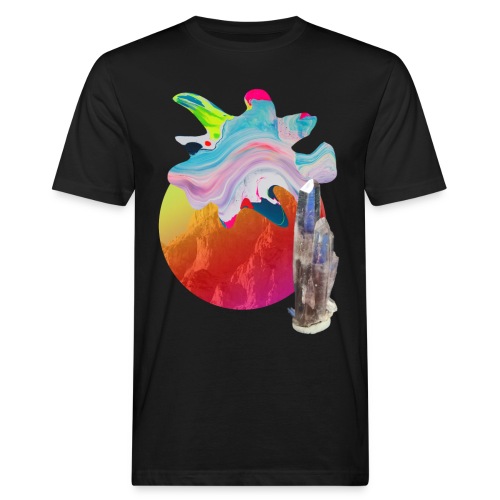 farbexplosion - Männer Bio-T-Shirt