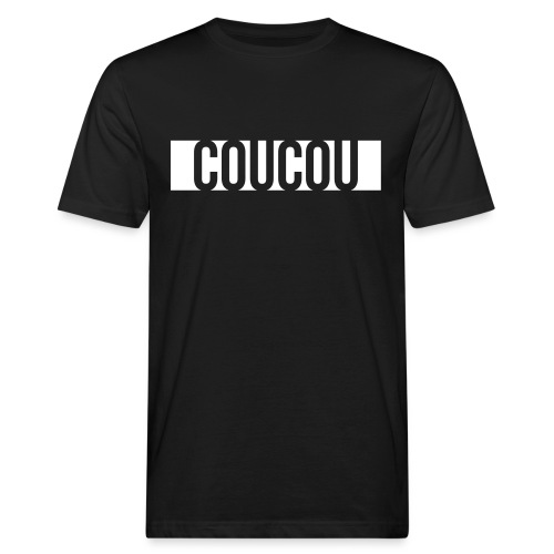 Coucou [1] White - T-shirt bio Homme
